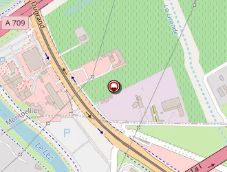 Carte de Ecosys à Lattes