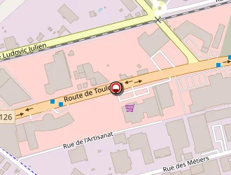 Carte de Bureau Vallée à Castres