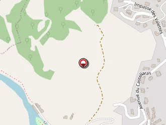 Carte de Vesvres à Pégomas