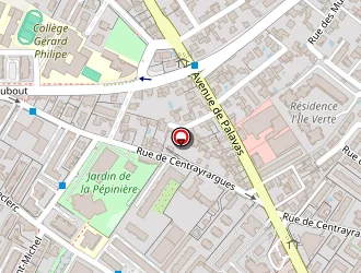 Carte de Ryani Coiffures à Montpellier