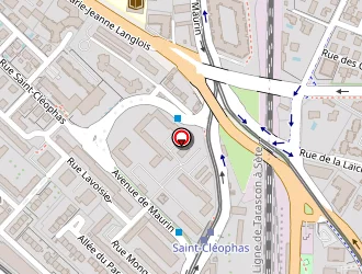 Carte de Espace Coiffure à Montpellier