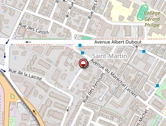 Carte de W&a Consulting à Montpellier