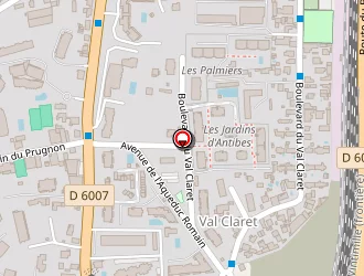 Carte de Bruneau Patricia à Antibes juan les pins