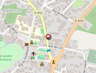 Carte de Le Gentil Jérôme à Labenne