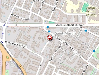 Carte de Les Frères David à Montpellier