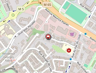 Carte de Auto Ecole Ica à Montpellier