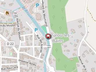 Carte de Chrisre à Lamalou-les-bains