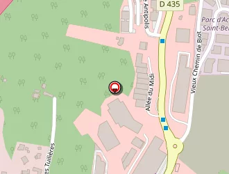 Carte de Vallauris Autos à Vallauris