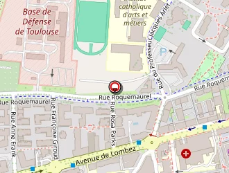 Carte de Cam Créations à Toulouse