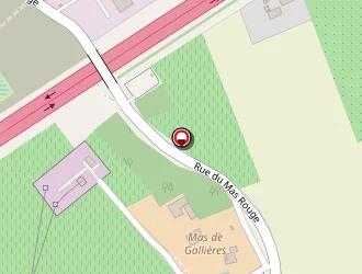 Carte de La Goutte D'eau à Montpellier