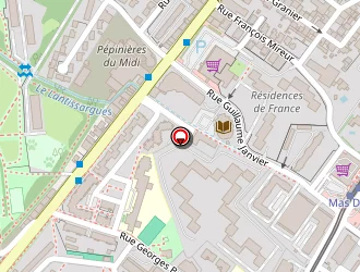 Carte de Chnit Rachid à Montpellier