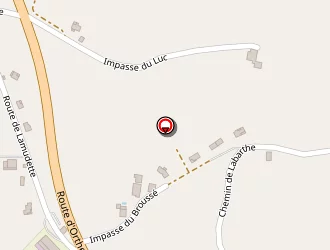 Carte de Pépinières Scrive à Estibeaux