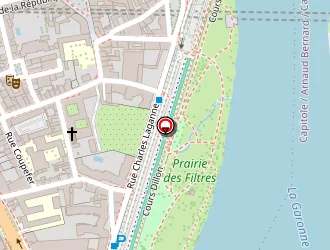 Carte de Huguet à Toulouse