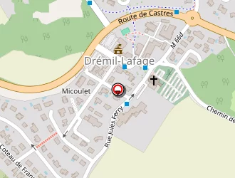 Carte de Bodet Jacques à Drémil-lafage