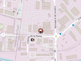 Carte de Pack-tôle à Colomiers