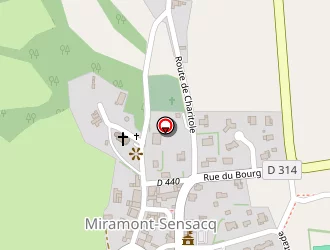 Carte de Menuiserie Dutoya à Miramont-sensacq