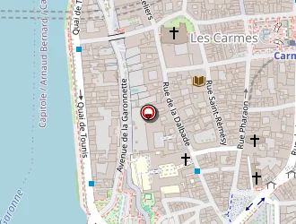 Carte de La Guinguette à Toulouse