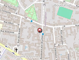 Carte de Pôle Emploi (anpe-assedic) à Toulouse