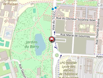 Carte de Funérarium à Toulouse