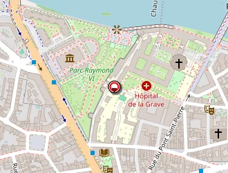 Carte de Rue Des Roses à Toulouse