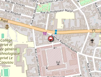 Carte de Centre De Loisirs à Toulouse