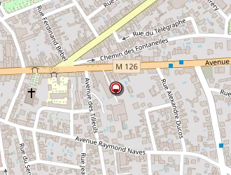 Carte de La Note Bleue à Toulouse