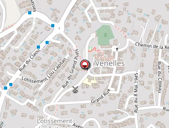 Carte de Cash Piscines à Venelles