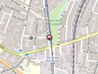 Carte de Procourrier à Montpellier