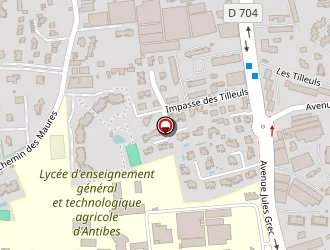 Carte de Am Electricité à Antibes