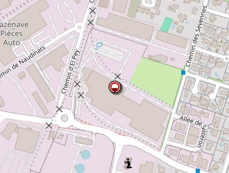 Carte de Sas Hubert Jc à Colomiers