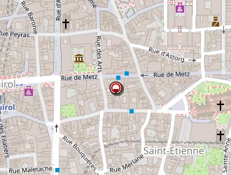 Carte de La Boutique à Toulouse