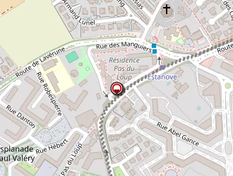 Carte de Les 2 M à Montpellier