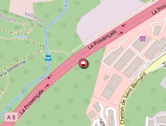 Carte de Centre Canin Azur à Vallauris