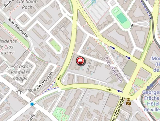 Carte de Martinez à Montpellier