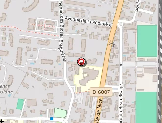 Carte de Ams Ambulances à Antibes juan les pins