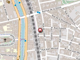 Carte de Baron Thomas à Toulouse