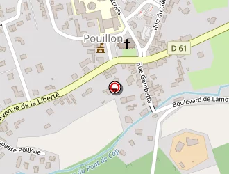 Carte de Roux Chantal à Pouillon