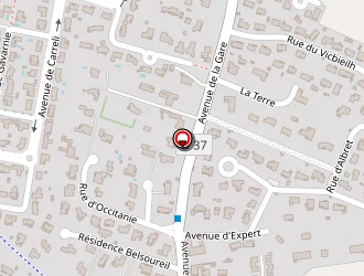 Carte de Boulodrome à Léguevin