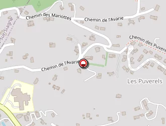 Carte de Serebat à Pégomas