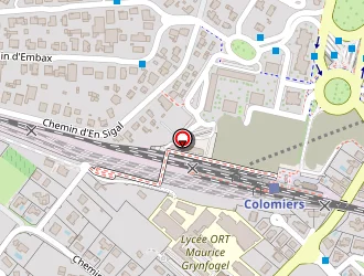 Carte de Crescendo à Colomiers