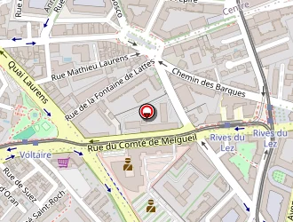 Carte de La Dernière Séance à Montpellier