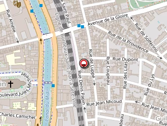 Carte de Alice Relaxation Plaza à Toulouse