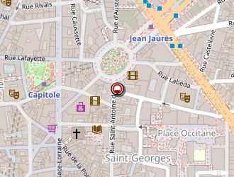 Carte de Hébert Montres à Toulouse