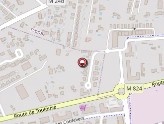 Carte de Super U à Léguevin