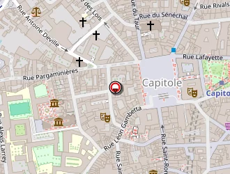 Carte de Jean Daniel Cotonat Portet à Toulouse