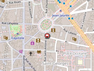 Carte de La Pagode à Toulouse