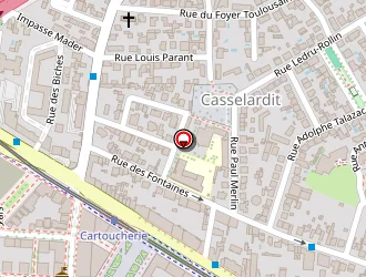 Carte de Ruiz Henry à Toulouse