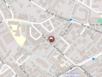 Carte de Auto-ecole Chamberte à Montpellier