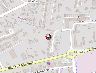 Carte de Calviac David à Léguevin