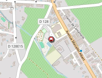 Carte de Ated à Nébian